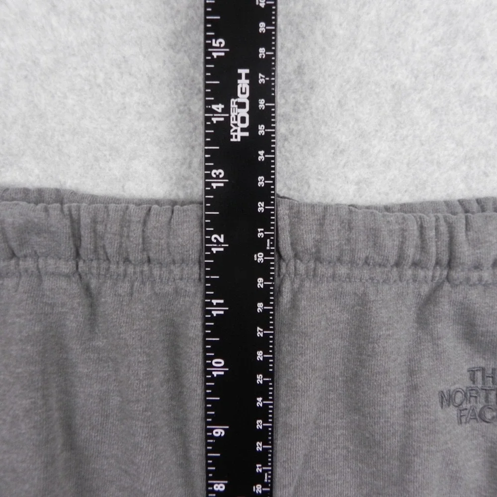 The North Face Pants Mens Medium Activewear Sweat Jogger Fleece Lounge Logo Gray